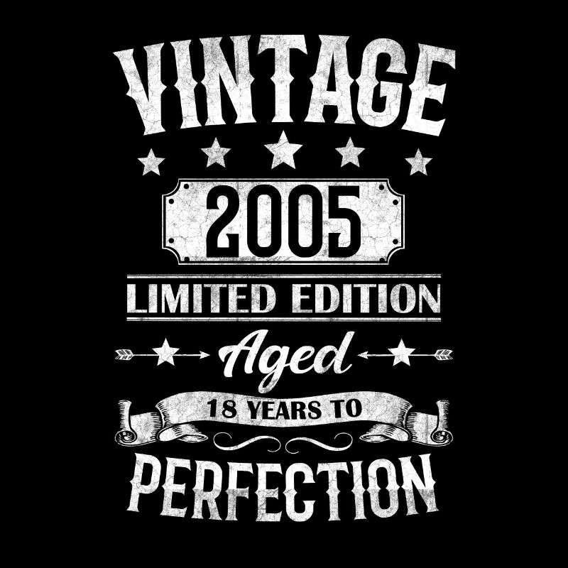 2005 Vintage Birthday Gift Tee Retro Style
