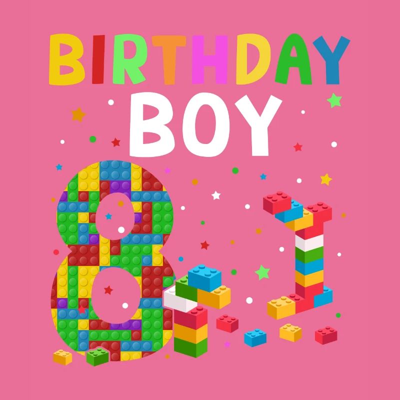 Blocs de construction enfant anniversaire 14 ans