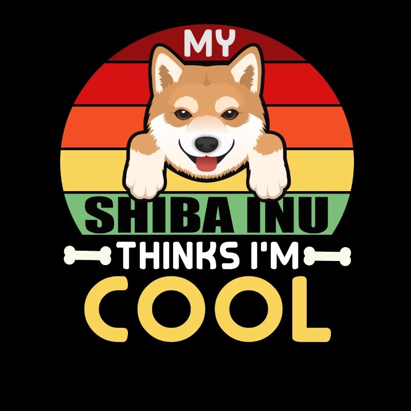 Mon Shiba inu pense que je suis cool