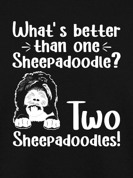 Sheepadoodle Doodle Dog
