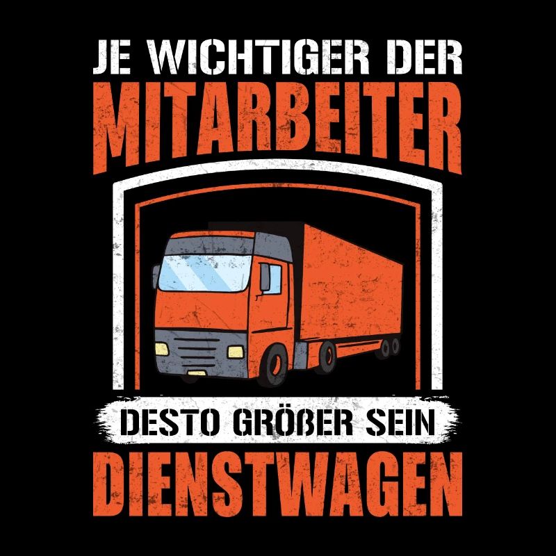 LKW Fahrer Geschenkidee Dienstwagen