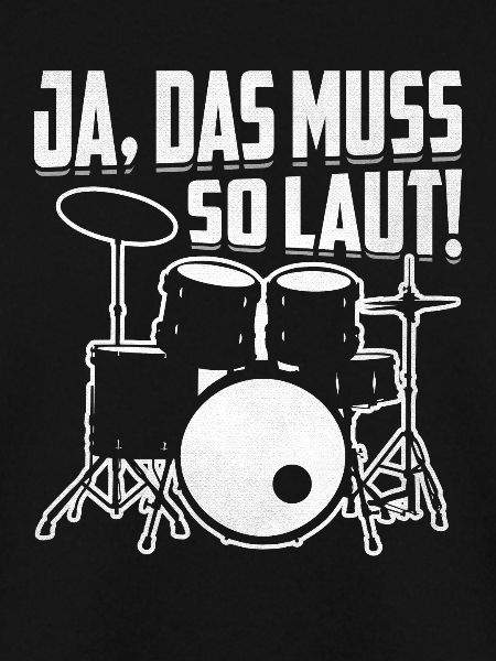 Laut Schlagzeuger Geschenkidee