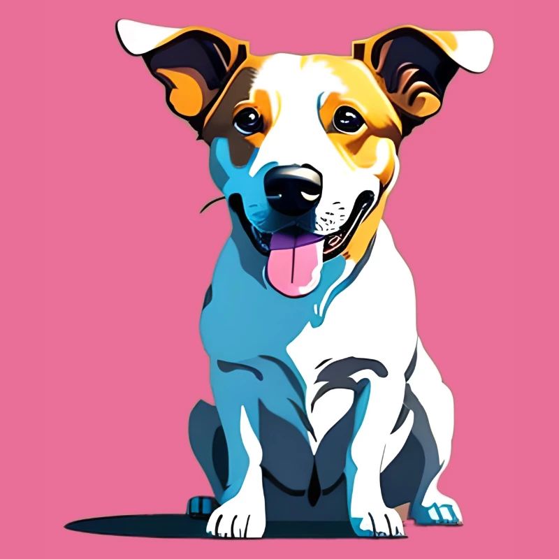 Jack Russel panting