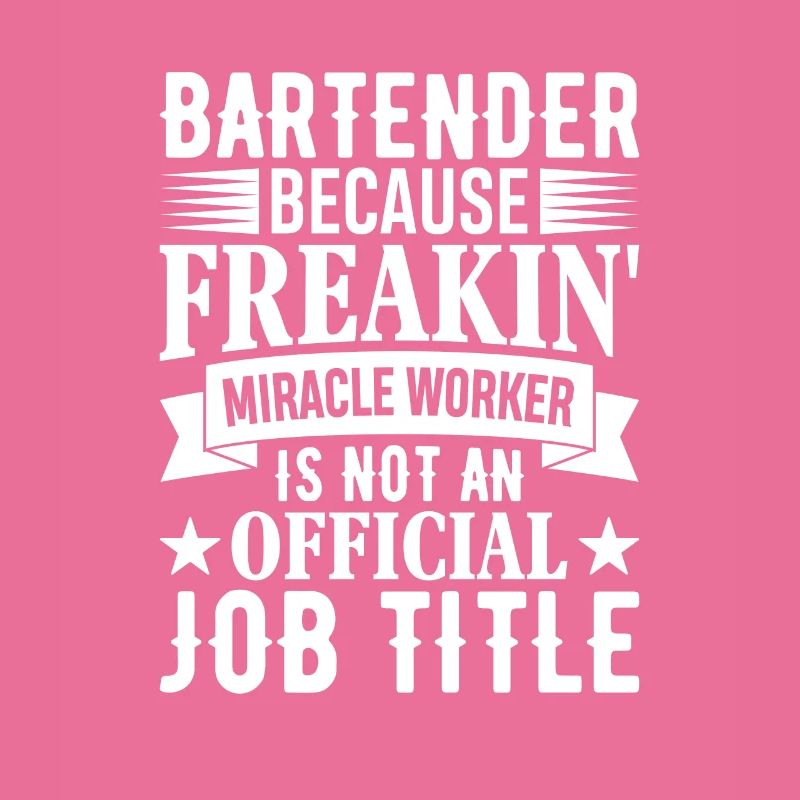 Waitress Bartender Waiter Server