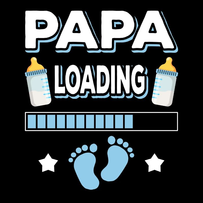 Papa Loading Father Fathers Father's Day
