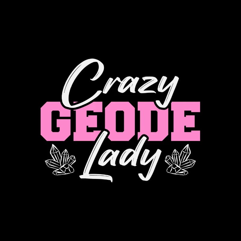 Crazy Geode Lady Ores Collecting minerals and
