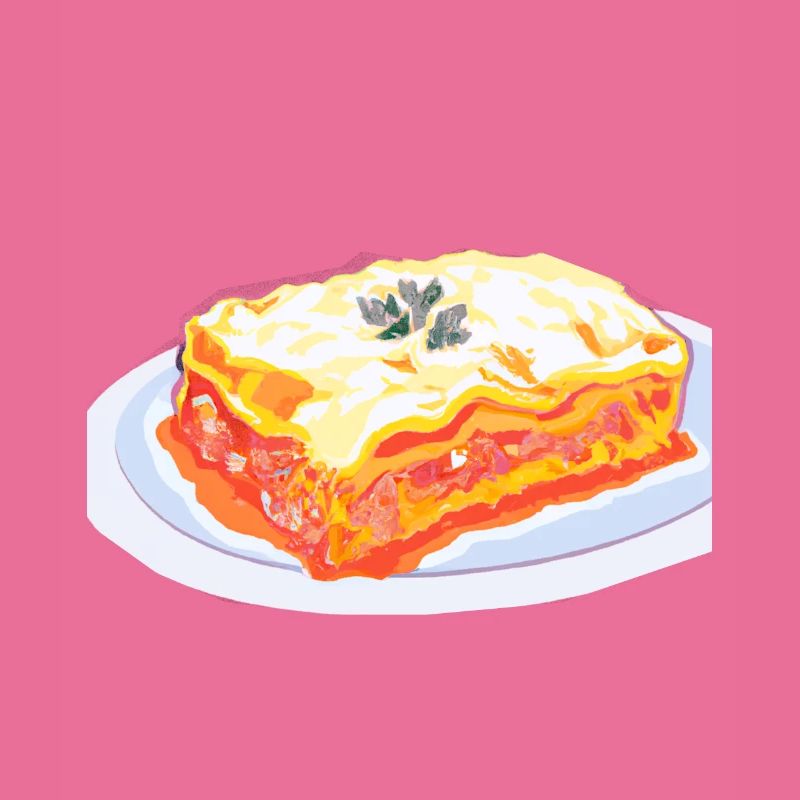 Lasagna pasta casserole