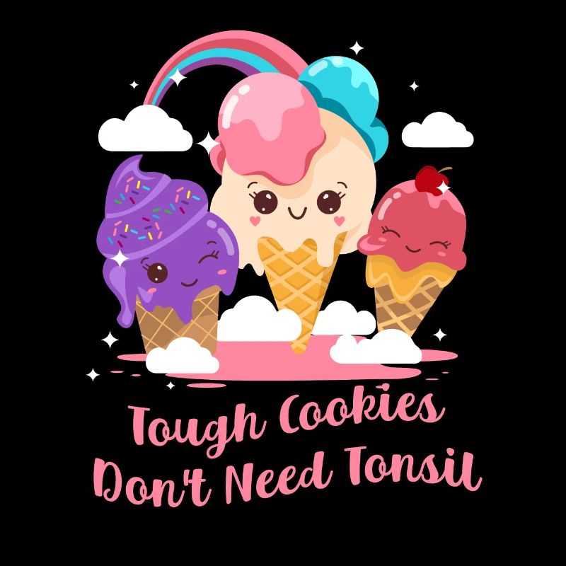 Tough Cookies Don't Need Tonsil Funny
