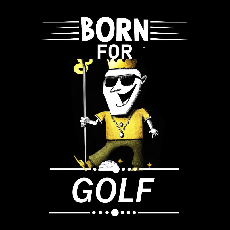 Minigolf de golf drôle de dicton