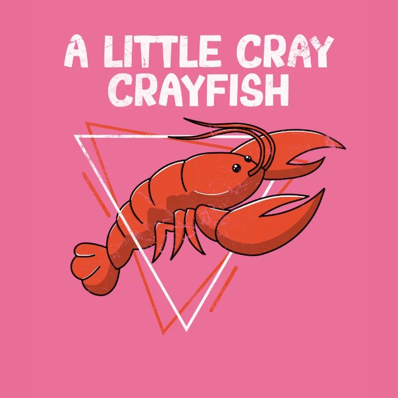 Écrevisse cajun drôle drôle d’écrevisse