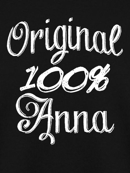 Original 100% Anna