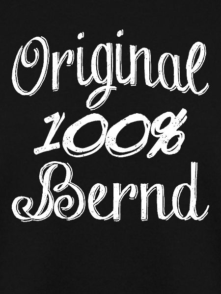 Original 100% Bernd