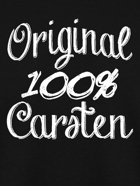 Original 100% Carsten