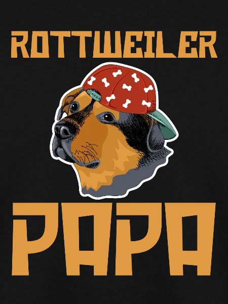 Hund Rottweiler Papa