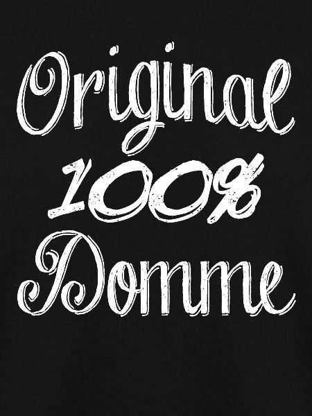 Original 100% Domme