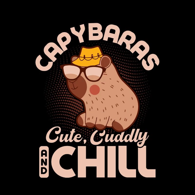 Capybaras Cute, Cuddly, and Chill Capibara Owner R