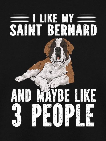 Bernhardiner St. Bernhardshund Hund