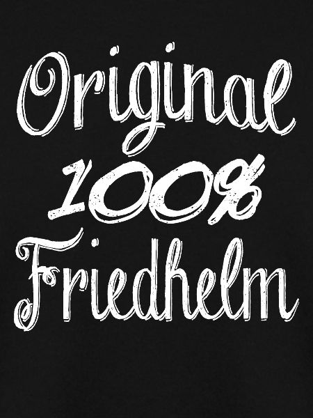 Original 100% Friedhelm