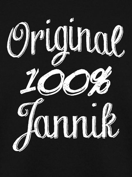 Original 100% Jannik