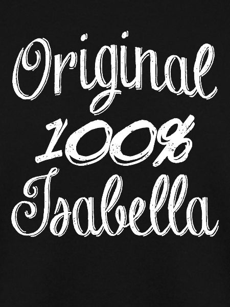 Original 100% Isabella