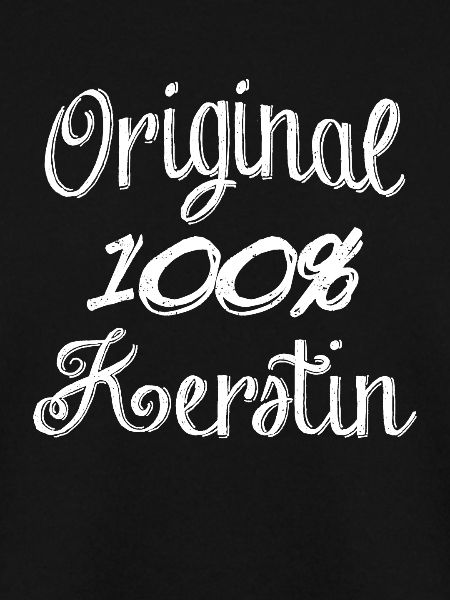 Original 100% Kerstin