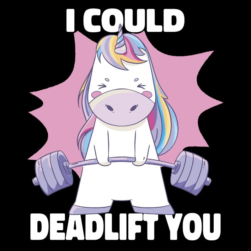 Ich könnte Kreuzheben Du Süßes Einhorn Powerlifting