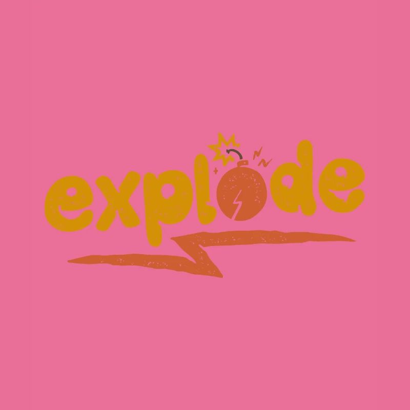 Phantasie explodieren