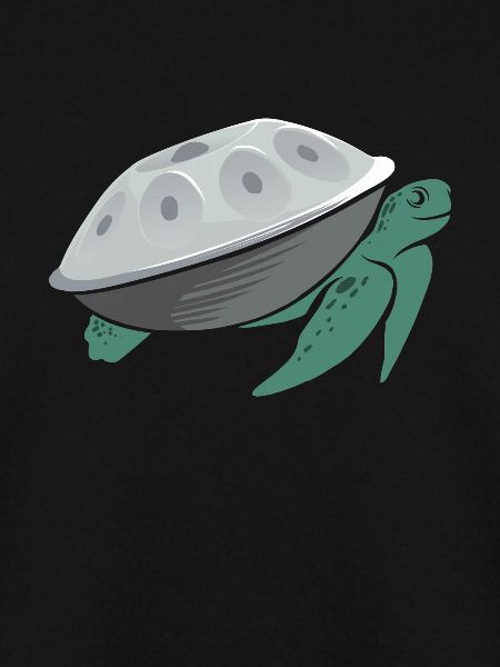 Handpan Turtle Handpan spielen