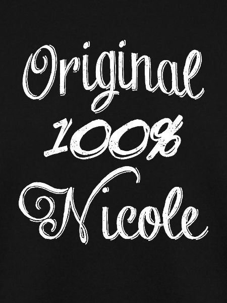 Original 100% Nicole