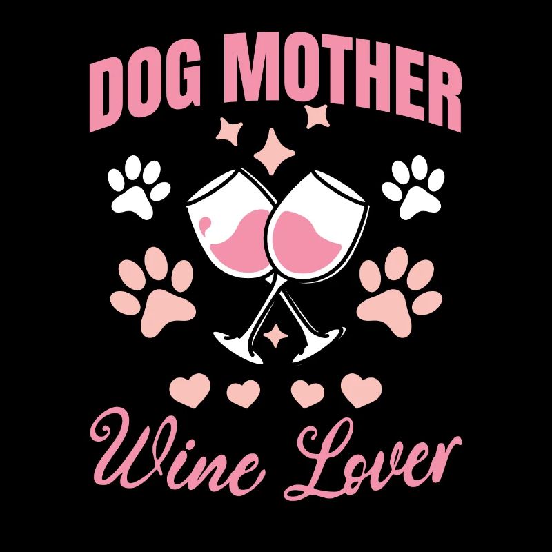 Hundemutter und Weinliebhaberin