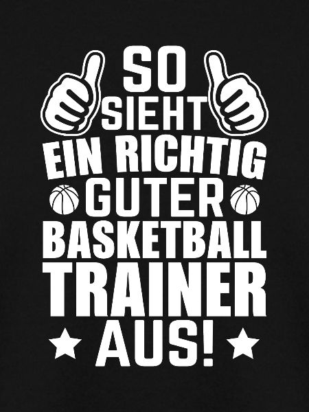 Basketballer Trainer Geschenkidee