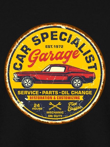 Autogarage retro