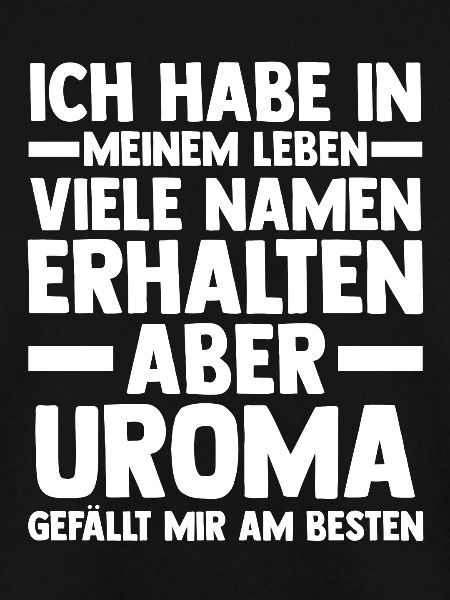 Urgroßmutter Uroma