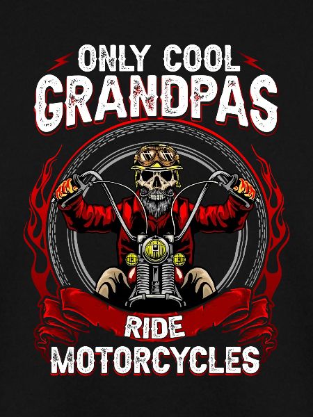 Cool Opa Biker