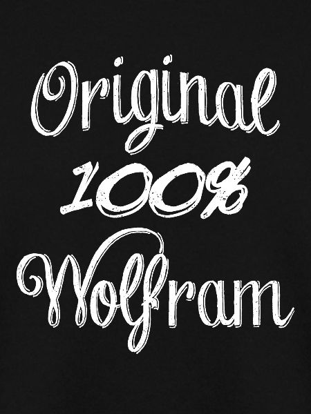 Original 100% Tungstène