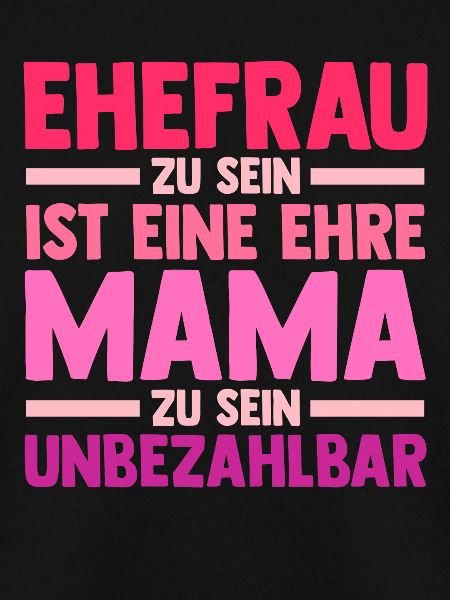 Ehefrau Mutter Mama