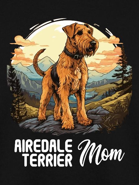 Hund Airedale Terrier