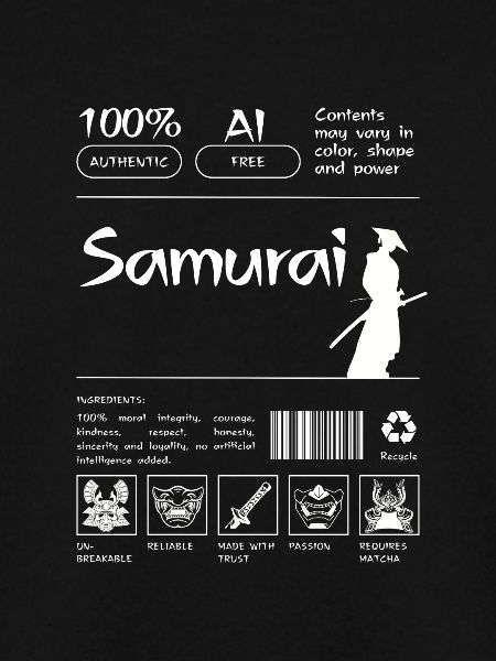 Samurai Beipackzettel