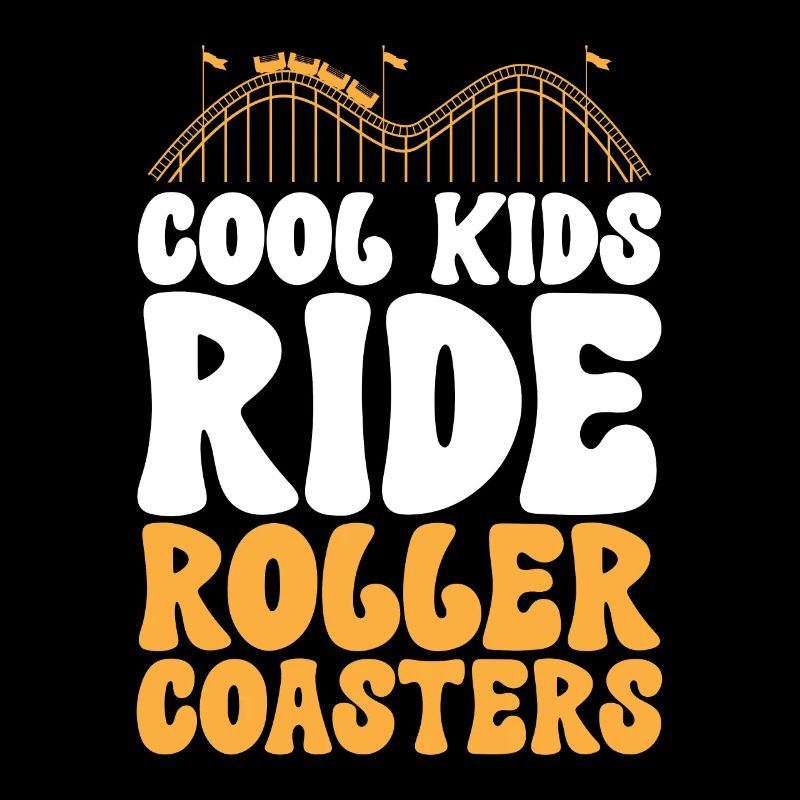 Achterbahn Rollercoaster Freizeitpark