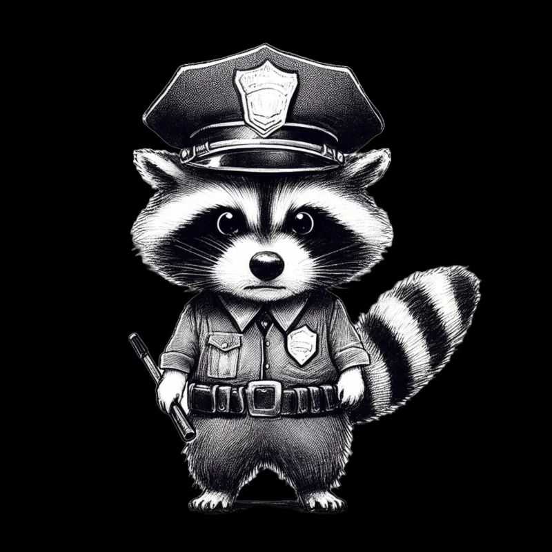 Officer Waschbär - Polizei