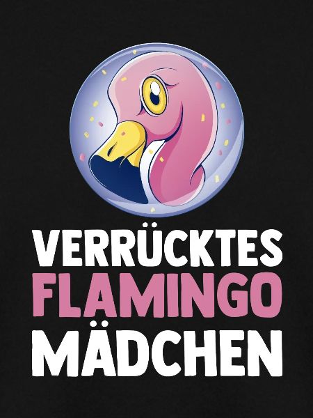 Verrücktes Flamingo Mädchen