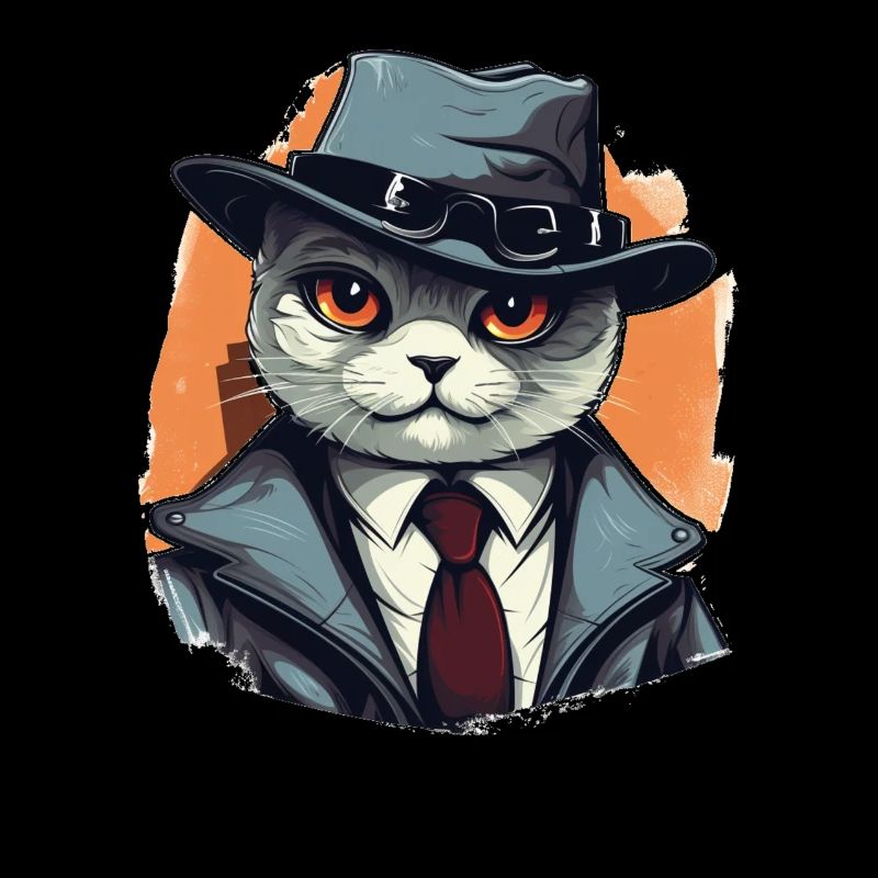 Britisch Kurzhaar Katze Detektiv