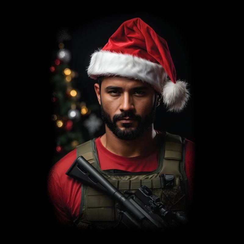 Père Noël de la Force d’élite : Père Noël militaire tactique de vacances