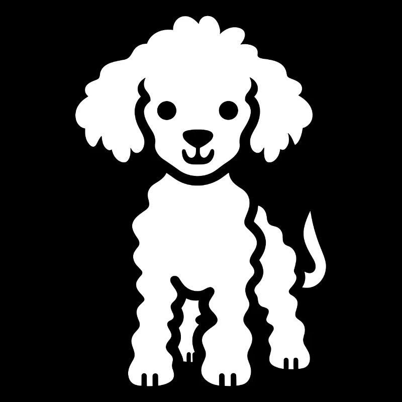 Humour chien petit caniche