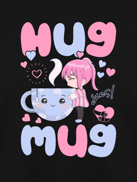 Kuscheliger Kaffeebecher - Kleines Mädchen