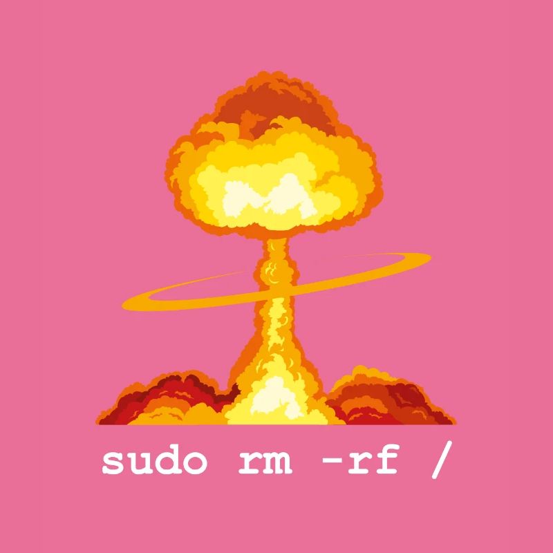 Linux Funny Linux Command Sudo RM RF pour Homme