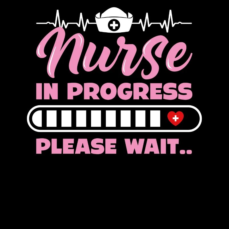 Nurse Student in progress nursing school era