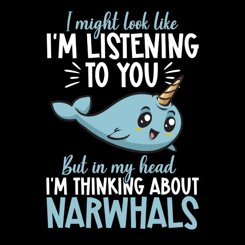 Narwhal Unicorn Whale