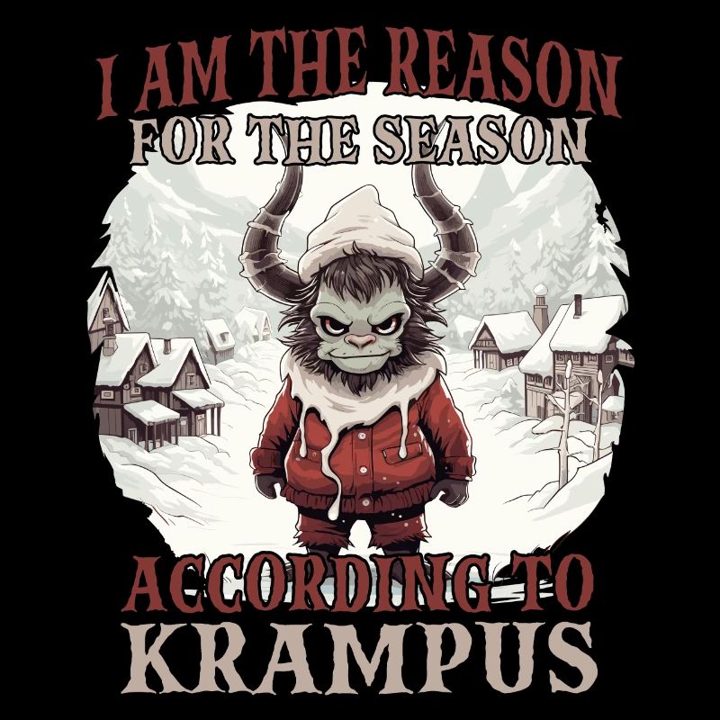 Krampus T Dämonischer Weihnachtsmann Kramperl