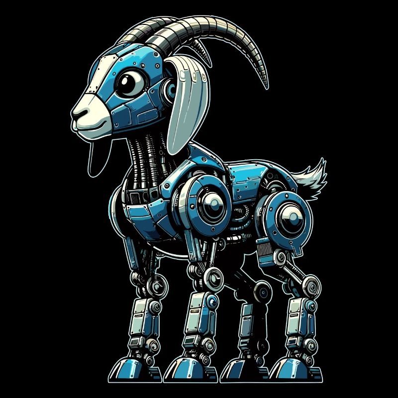 Ziege Roboter, Roboziege, Roboter-Ziege